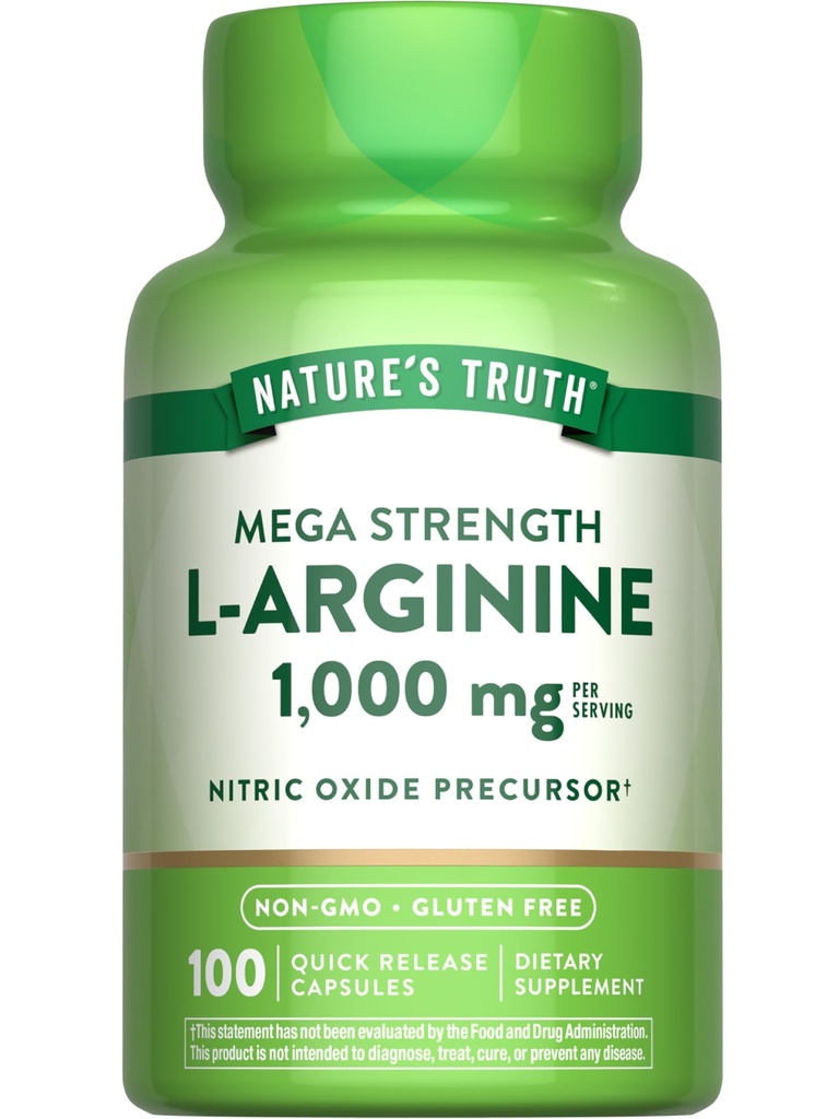 Nature's Truth L-Arginine 1000mg 