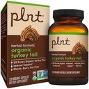 plnt Organic Turkey Tail - Mushroom Herbal Formula for Immune Support (120 Organic Capsules)