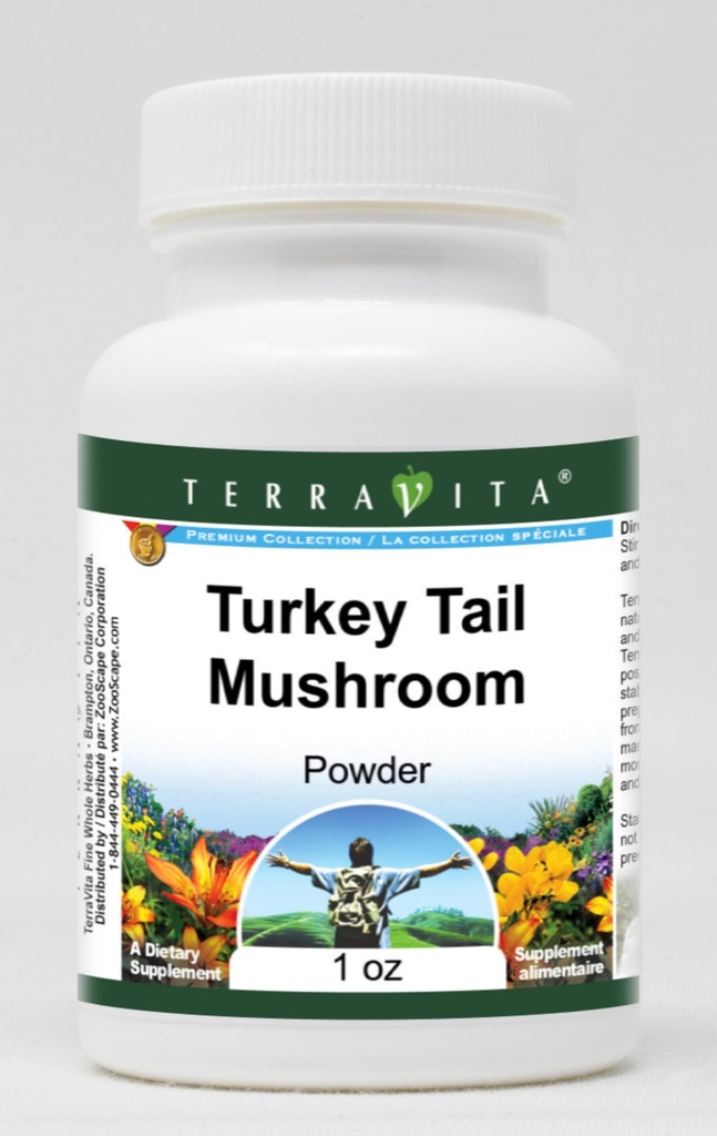 Turkey Tail Mushroom Powder (1 oz, ZIN: 521828)