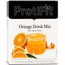 ProtiFit - High Protein Fruit Flavored Powder Drink Mix, 15g Protein, Low Calorie, Sugar Free, Ideal Protein Compatible, 7 Servings Per Box (Orange)