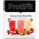 ProtiFit - High Protein Fruit Flavored Powder Drink Mix, 15g Protein, Low Calorie, Sugar Free, Ideal Protein Compatible, 7 Servings Per Box (Variety Pack)