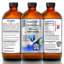 Colloidal Silver 16oz Glass Bottle 10PPM Angels Lab Immune Support Nano Liquid