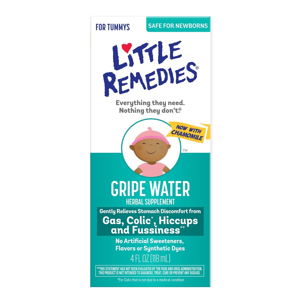 Vitafusion PreNatal Gummy Vitamins 90 Count and Little Remedies Gripe Water 4 Fl Oz Baby Gas Relief