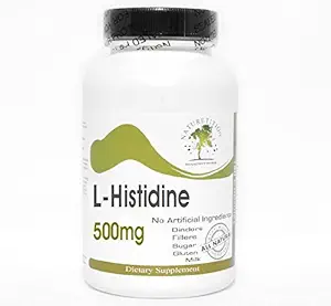 L-Histidine 500mg ~ 200 Κάψουλες - Χωρίς Πρόσθετα