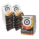 Devotion Nutrition Variety Pack Protein Powder for Shakes, Baking, Desserts – 20g Whey Isolate & Casein Blend – No Added Sugar, Low Carb, Gluten-Free, Keto-Friendly with MCT – 6 Flavors, 12 Packets