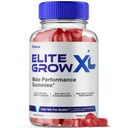 Elite Grow XL Gummies, EliteGrow XL Advanced Formula Males Premium Supplement, EliteGrowXL Performance Blend 800MG All Natural Muscle Growth Ingredients Support Maximum Strength Reviews (60 Gummies)