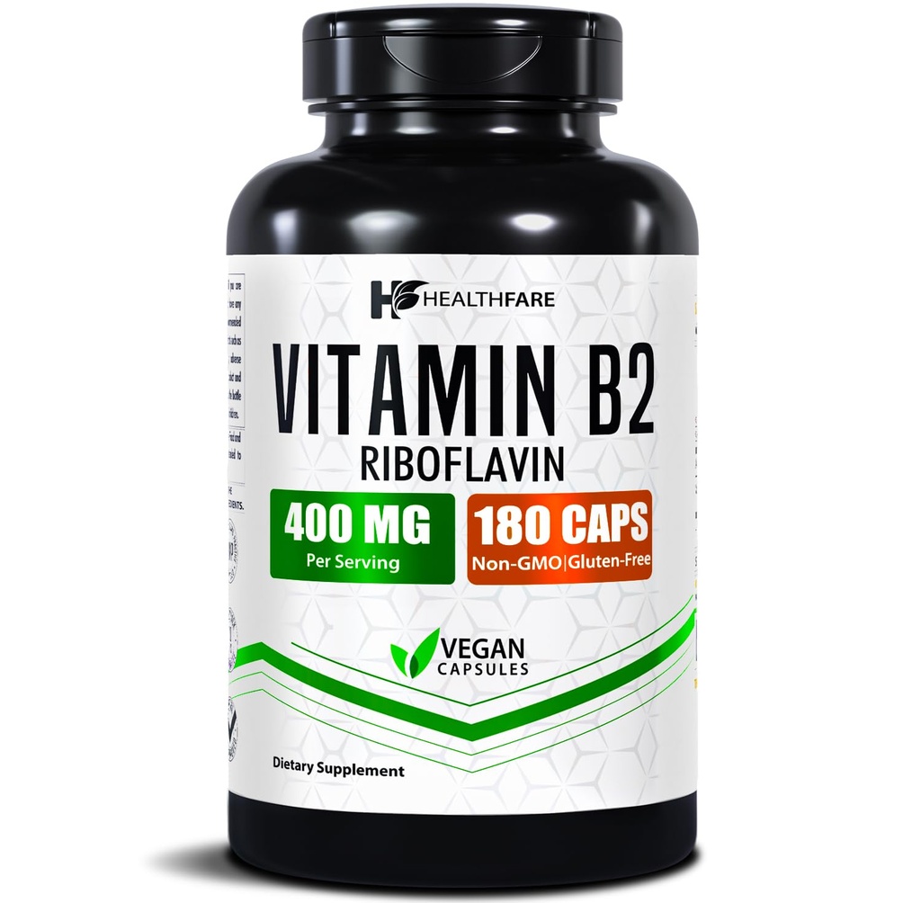 Healthfare Βιταμίνη B2 Ριβοφλαβίνη 400mg 