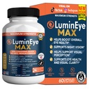 LuminEye MAX Eye Health Supplement, Advanced Vision Support Formula for Adults, 60 Capsules