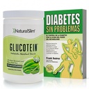 NaturalSlim Glucotein Resistant Starch + Libro Diabetes Sin Problemas de Frank Suárez (Edición en Español) – Prebiótico de Harina de Banano Verde y Arveja para Apoyo Metabólico