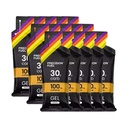 Precision Fuel PF30 Caffeine Energy Gel - Mild Flavour Running Gels for Endurance Athletes, 30g Carbohydrate, Easy-to-Digest, Perfect for Running & Long-Duration Sports (Pack of 15)