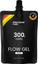 Precision Fuel PF300 Flow Energy Gels - Mild Flavour Running Gels for Endurance Athletes, 300g Carbohydrate, Easy-to-Digest, Perfect for Running & Long-Duration Sports (Pack of 1 Gel)
