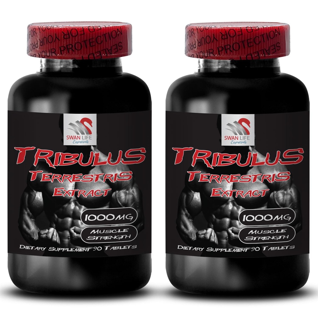 Strength Recovery Formula - TRIBULUS TERRESTRIS EXTRACT - Energy Performance Booster, Dynamic Muscle Support, Active Energy Boost, Physical Power Support, Stamina Enhancement, Muscle 2Bot 180Tabs