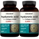 NatureBell 2 Pack Υαλουρονικό οξύ Συμπληρώματα 2,000 mg 