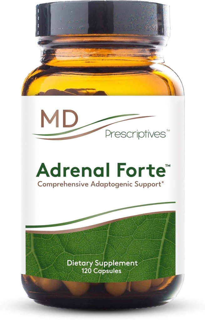 MD Prescriptives - Adrenal Forte - Συμπλήρωμα υποστήριξης Adrenal* με Ashwagandha & Rhodiola - 120 κάψουλες