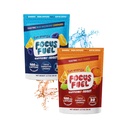 FocusFuel Energy Chews Variety Pack – Fruit Punch & Blue Razzberry Lemonade Flavors (2-Pack, 30 Servings Total) – 100mg Natural Caffeine + Nootropics – Bold Flavor, Clean Energy, No Crash
