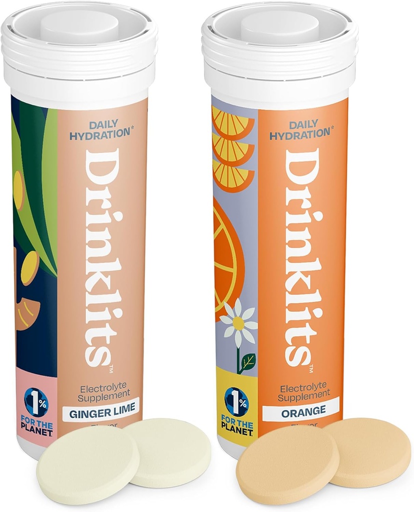 Drinklits Δισκία Ενυδάτωσης - Ηλεκτρολυτές & Βιταμίνες 