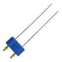 Double Connector Pure Silver Wire – 99.99% Purity (9999) – Certificate Included – Replacement Rods for FromBora Silver Generators – 15 Gauge (6 Inch)