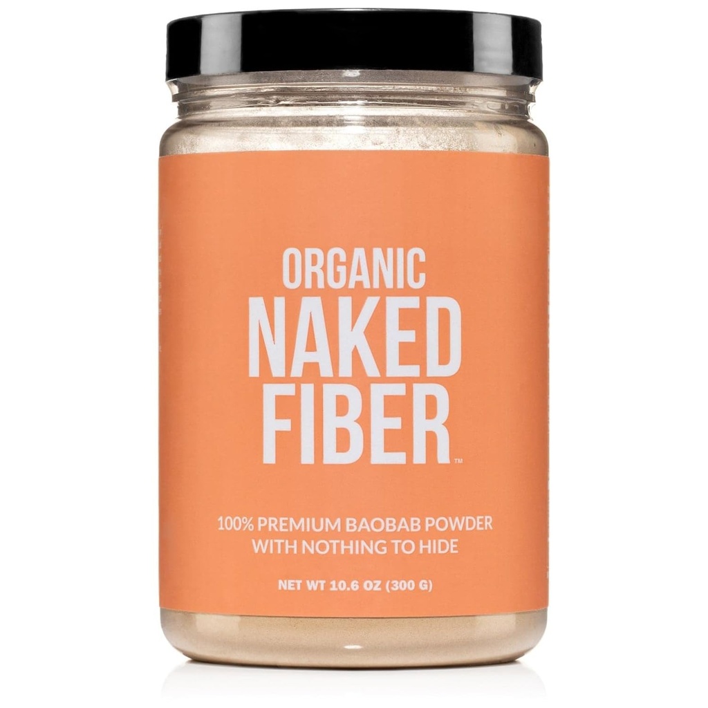 NAKED fiber οργανικό συμπλήρωμα μπαομπάμπ σε σκόνη