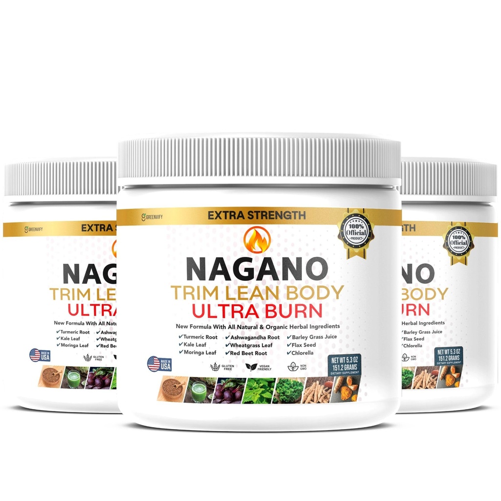 Lean Body Ultra Burn | Organic Greens Superfood Powder | Supports Energy, Detox, Digestion Vitality | Turmeric, Moringa, Wheatgrass, Ashwagandha | Gluten-Free, Vegan, Non-GMO | 5.3 oz (3)