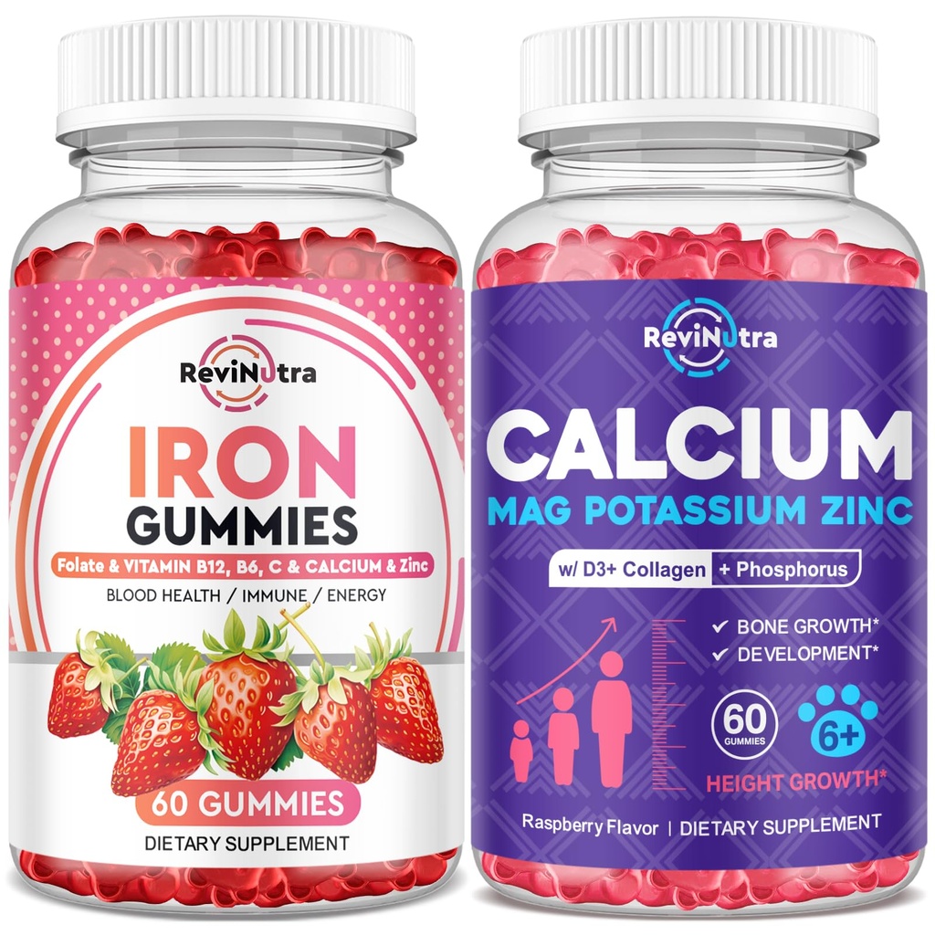 Σιδήρου Gummies συμπλήρωμα για ενήλικες & παιδιά 