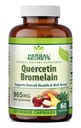 Herbal Secrets Quercetin 800mg with Bromelain 165mg, Veggie Capsules Supplement | Non-GMO | Gluten Free | Made in USA (1 Pack, 120, Count)