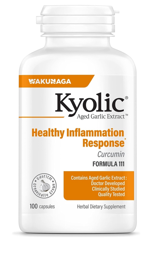 Kyolic Aged Garlic Extract Formula 111, Υγεία