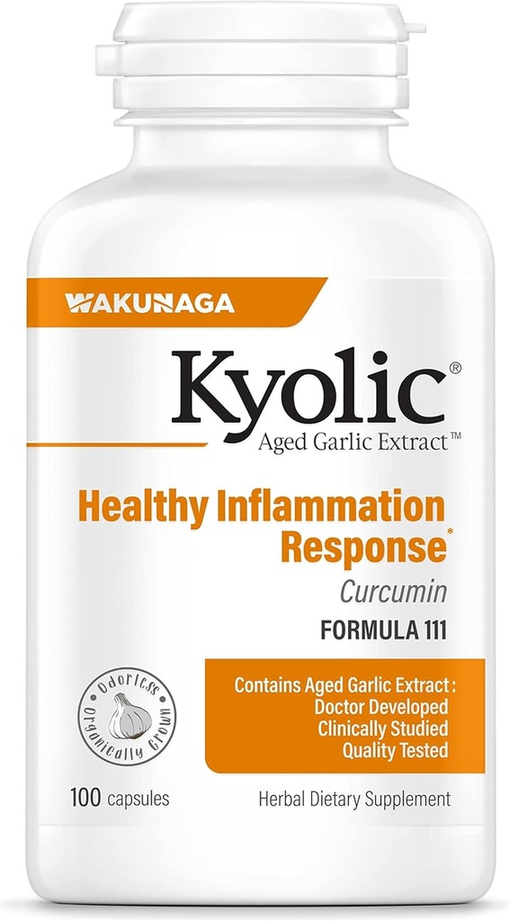 Kyolic Aged Garlic Extract Formula 111, Υγεία