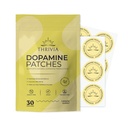 Dopamine Patches | Extra Strength Patches with Lions Mane, 5-HTP, Mucuna, Rhodiola, Damiana | Serotonin Mood Balance Patch for Women and Men (30 Count)