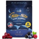 Dr. Τιμή Gummies ύπνου για ενήλικες – 3mg μελατονίνη, L-Θεανίνη, GABA & Herbal Blend – Μικτή γεύση μούρου, Gluten-free βοήθεια ύπνου – 60 Count