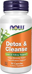 NOW Συμπληρώματα, Detox και Cleanse, 90 κάψουλες Veg, ήπαρ και Νεφρική Υποστήριξη*