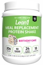 N53 Lean1 Meal Replacement Protein Powder, Birthday Cake Flavor, 15 Serving tub, No Sugar Added