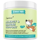 Premium Allergy & Immune Probiotics for Dogs – Allergy Relief, Itchy Skin Relief, Scratching, Digestion, Seasonal Allergies & Immune Support - Allergy Immune + Itch With Quercetin & Mushrooms - 2.12oz