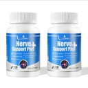 Nerve Support Plus, 120 Capsules, with Turmeric Extract, Alpha-Lipoic Acid, B12, Vitamins and Herbal Blend， 2Pack