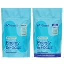 Neuro Energy & Focus Mint Set – Original (90ct) + Extra Strength (90ct), Peppermint Flavor – Sugar-Free Nootropic Supplement with Natural Caffeine, L-Theanine, B12 & B6