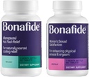 Bonafide Relizen + Ristela – Χωρίς ορμόνες Ανακούφιση από καυτές αναλαμπές και νυκτερινό ιδρώτα Κατά τη διάρκεια της εμμηνόπαυσης* + χωρίς ορμόνες, χωρίς ναρκωτικά Υποστήριξη για τη σεξουαλική ικανοποίηση των γυναικών – 1 μήνας προσφοράς
