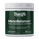 NewLife Naturals MenoBalance+ Collagen Powder for Women -One Scoop a Day Menopause Supplements for Women 45+ - Probiotic, Vitamin & Botanical Blend for Skin, Mood, Energy & Overall Wellness