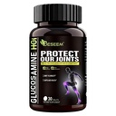 Triple-Action Joint Support Supplement - Glucosamine with MSM & Hyaluronic Acid Joint Relief Blend, Supports Joint Cartilage Health, Flexibility & Comfort, 30 Caplets