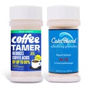 Coffee Tamer Coffee Acid Reducing Granules and CalciBlend 2.4oz Shaker Bottle-Acid Reducing Granules