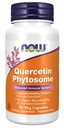 NOW Συμπληρώματα τροφίμων, Quercetin Phytosome 250mg, Ισορροπημένο ανοσοποιητικό σύστημα, 90 Vcaps
