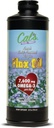 Cal's Flax Oil, Cold Pressed Flax seed, High in Omega 3 Fatty Acid, Unrefined Flax Seed Oil, Pure Flax Seed Oil Liquid Supplement for Joint, Skin, and Heart Health Support - 32 oz