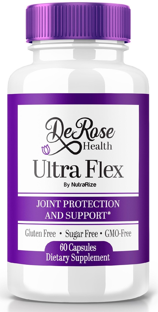 Ultra Flex Capsules - Advanced Joint Support Supplement, Ultra Flex Natural Formula for Joint Health, Maximum Strength Pills for Joint Wellness and Mobility, UltraFlex Vitamin Reviews (60 Capsules)