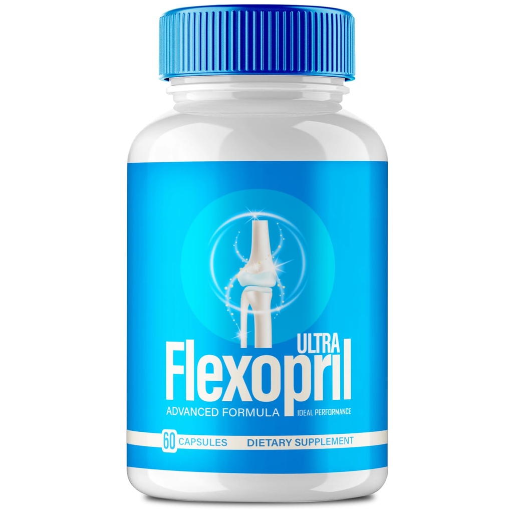 Flexopril Ultra Joint Support Capsules, Official Flexopril Supplement Pills, All-Natural Formula to Fortify Bones and Bolster Flexibility - Maximum Strength, FlexoprilUltra Pills Reviews (60 Capsules)