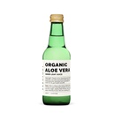 100% Organic Aloe Vera Juice 8.5 fl oz - Supports Immunity & Gut Health - Straight from Farm in Spain - Undiluted - No Added Sugar or Artificial Preservatives - Non-GMO - Recyclable Glass Bottle