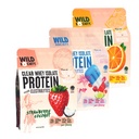 WILD SOCIETY - Top Flavor Multipack - Clear Whey Protein + Electrolytes - Refreshing Whey Protein Isolate Powder - 20g Protein, 0 Added Sugar, GMO-Free, Natural Flavors & Colors