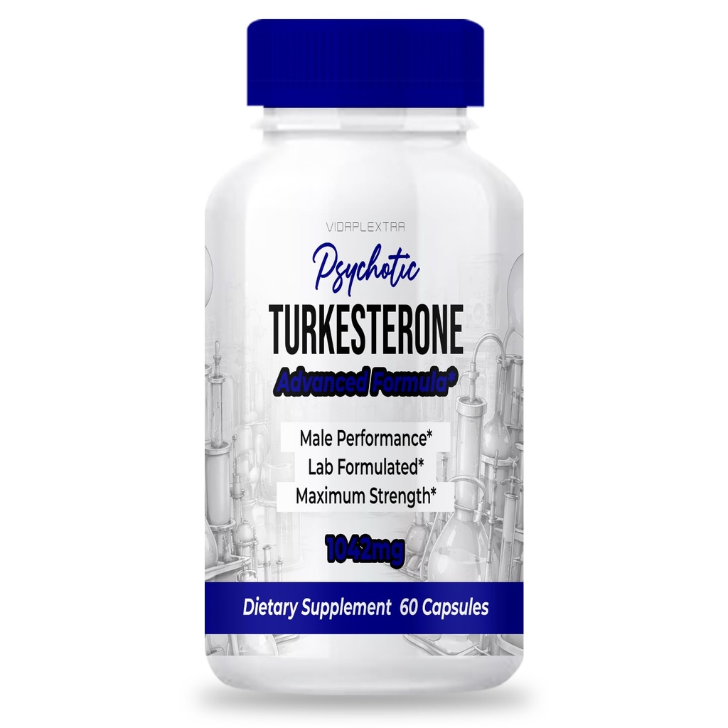 Psychotic Turkesterone - Psychotic Turkesterone Mens Capsules (Single, 60 Capsules)