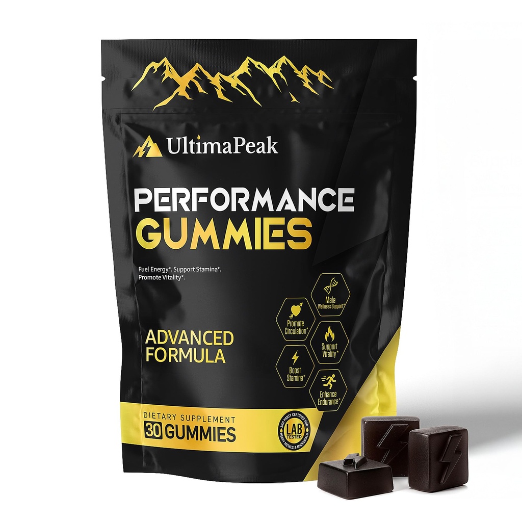 Pure Shilajit Gummies with Ashwagandha,Trace Minerals & Fulvic Acid, Natural & Non GMO Supplement for Men & Women, 30 Count