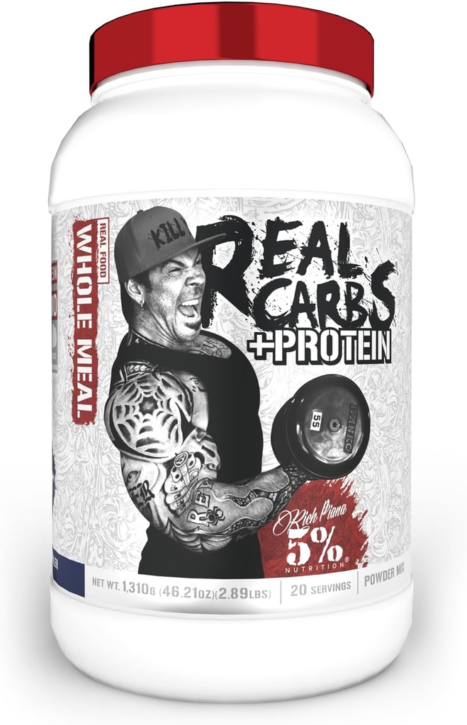 5% Διατροφή πλούσια Piana Real Carbs + Πρωτεΐνη 