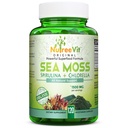 NutreeVit 100% Organic - Sea Moss+ Spirulina+ Chlorella (60 Capsules)