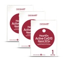 NANOWELL HeartOn Active CoQ10 Kaneka Ubiquinol 100 Plus Heart Health Supplemen - 30 Softgels X 3 Boxes for 3 Months (90 Count)