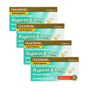 GoodSense Aspirin 81 Mg Enteric Safety Coated Tablets, 120 CT (Pack of 4)